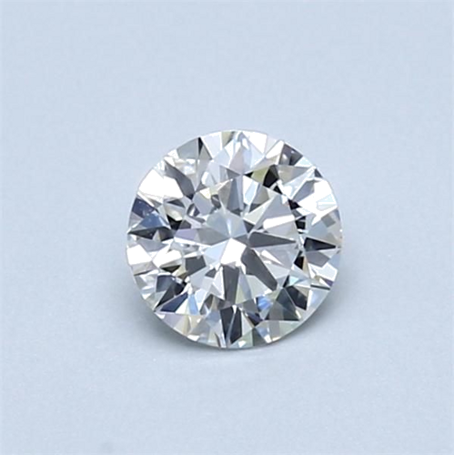 0.43 carat F-VVS2 Excellent cut Natūralus Round Deimantas (1)