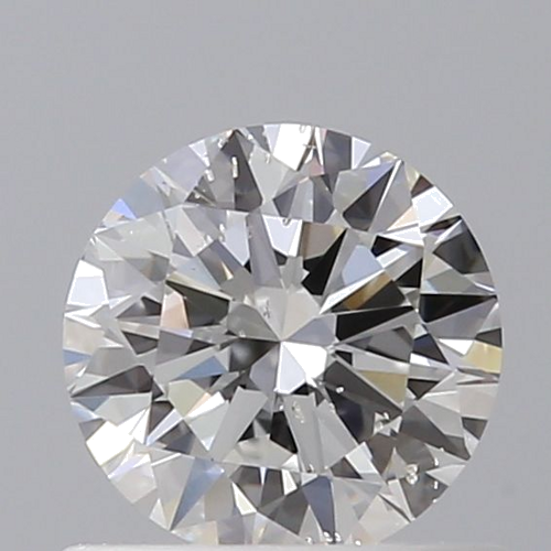 0.55 carat F-SI2 Excellent cut Natūralus Round Deimantas (1)