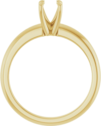 Sužadėtuvių Žiedas „Claw-Prong Solitaire“ 14k yellow gold Round 5.2mm (2)