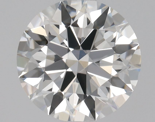 0.53 carat F-VVS2 Excellent cut Natūralus Round Deimantas (1)