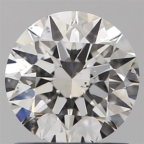0.93 carat F-SI2 Excellent cut Natūralus Round Deimantas (1)