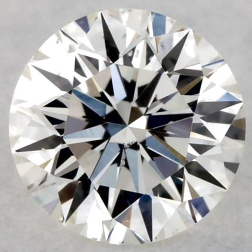 0.23 carat H-SI1 Very Good cut Natūralus Round Deimantas (1)