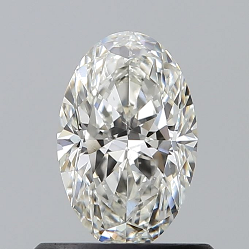0.61 carat H-SI1 Natūralus Oval Deimantas (1)