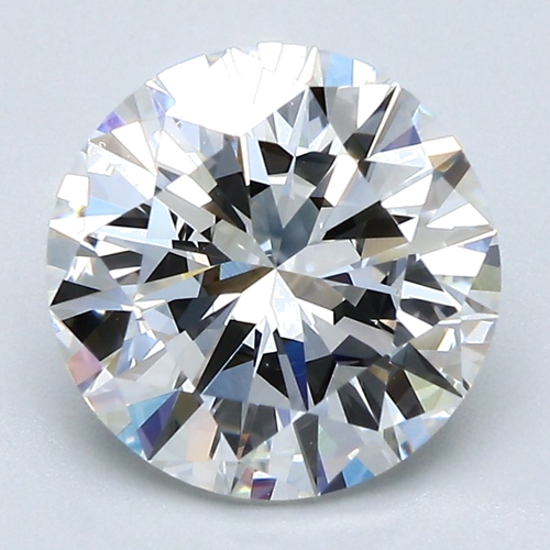 2.86 carat F-VS1 Very Good cut Natūralus Round Deimantas (1)