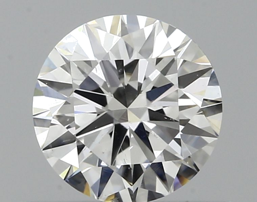 0.5 carat F-SI2 Excellent cut Natūralus Round Deimantas (1)