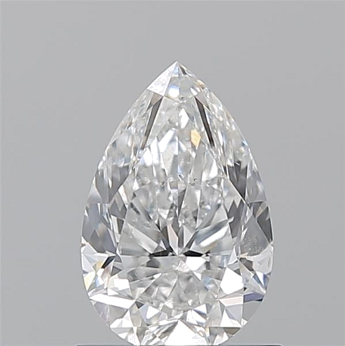 1.02 carat F-SI1 Natūralus Pear Deimantas (1)