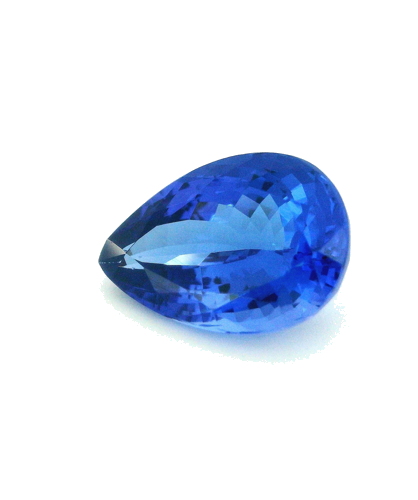 5.16 carat BLUE Pear Tanzanite (1)