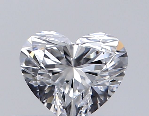 0.3 carat D-VVS1 Natūralus Heart Deimantas (1)