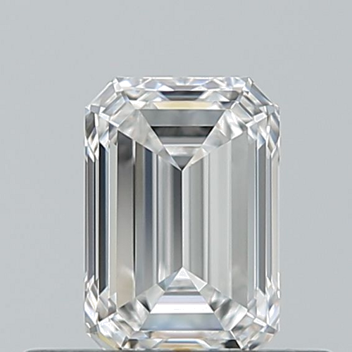 0.5 carat E-VVS1 Natūralus Emerald Deimantas (1)
