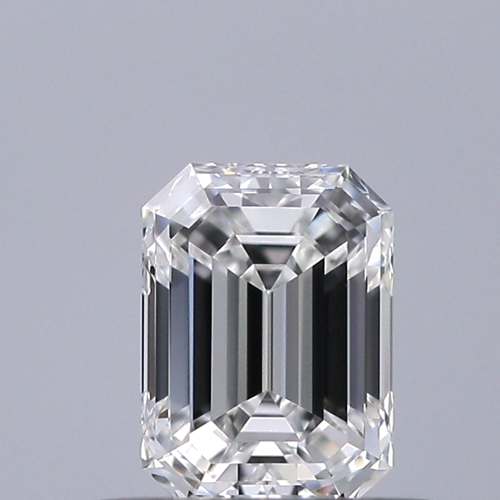 0.45 carat F-VVS1 Natūralus Emerald Deimantas (1)