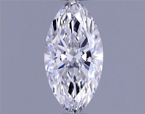 0.53 carat D-VS2 Natūralus Marquise Deimantas (1)