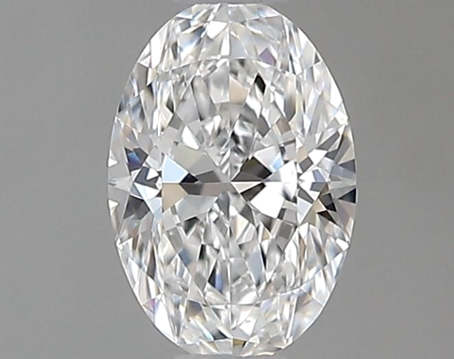 0.42 carat D-VVS1 Natūralus Oval Deimantas (1)