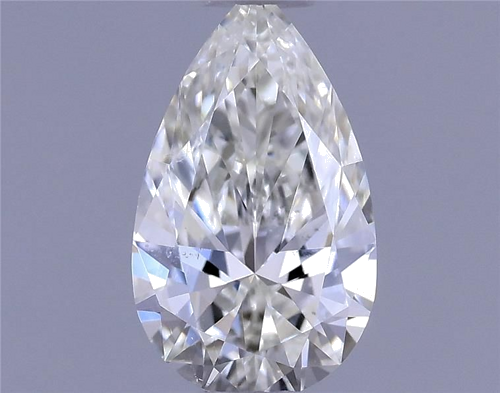 0.4 carat I-SI1 Natūralus Pear Deimantas (1)