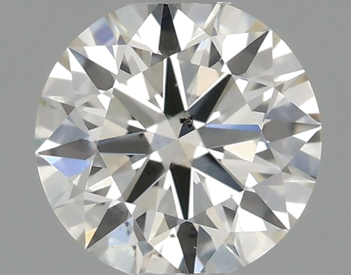 0.33 carat K-SI1 Excellent cut Natūralus Round Deimantas (1)