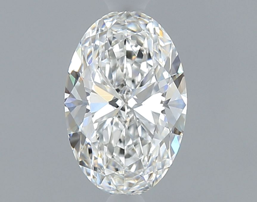 0.5 carat F-VVS1 Natūralus Oval Deimantas (1)