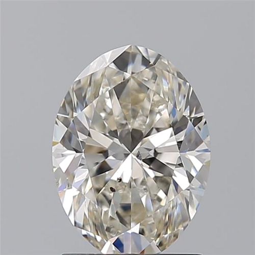 1.7 carat J-SI2 Natūralus Oval Deimantas (1)
