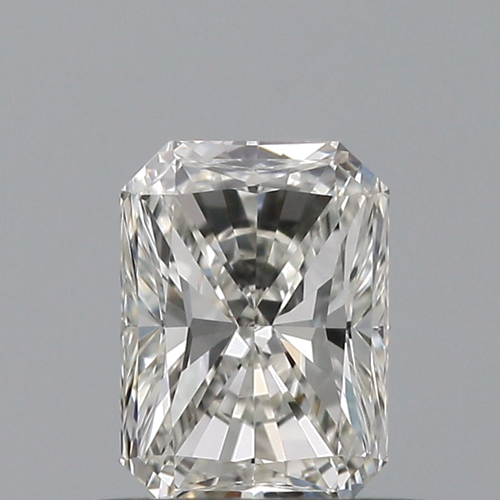 0.52 carat H-VVS2 Natūralus Radiant Deimantas (1)