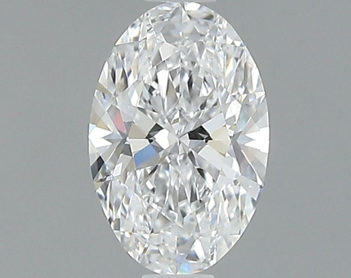 0.55 carat D-VS2 Natūralus Oval Deimantas (1)