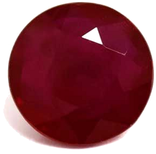 1.86 carat RED Round Rubinas (1)