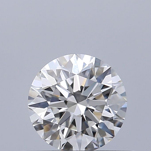 0.51 carat G-VVS2 Excellent cut Natūralus Round Deimantas (1)