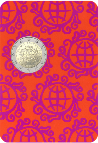 2017 Sanmarīno Tūrisma 2 eiro monēta (2)