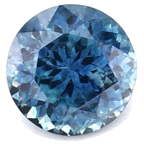 0.74 carat BLUE Round Safyras (1)