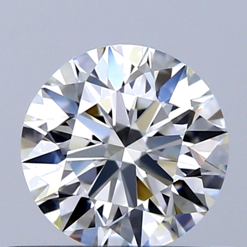 0.5 carat H-VVS2 Excellent cut Natūralus Round Deimantas (1)