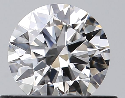 0.5 carat F-VVS1 Excellent cut Natūralus Round Deimantas (1)
