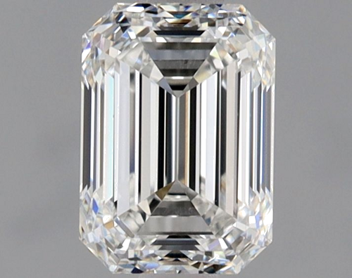 1.01 carat F-VVS2 Natūralus Emerald Deimantas (1)