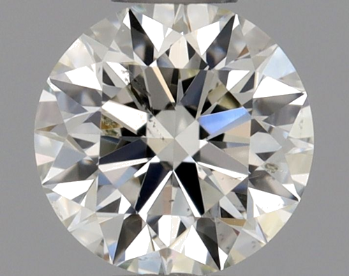 0.31 carat J-SI1 Excellent cut Natūralus Round Deimantas (1)