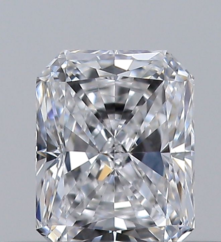 0.33 carat D-VVS1 Natūralus Radiant Deimantas (1)