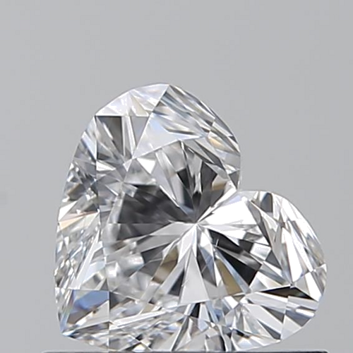 0.7 carat D-VS1 Natūralus Heart Deimantas (1)