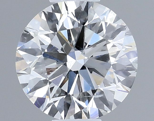 0.6 carat G-SI2 Excellent cut Natūralus Round Deimantas (1)