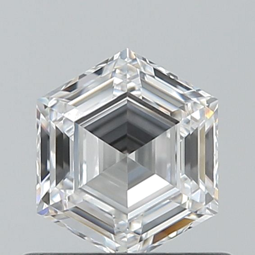 0.52 carat D-IF Natūralus Hexagonal Deimantas (1)