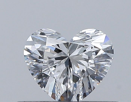0.31 carat D-VVS1 Natūralus Heart Deimantas (1)