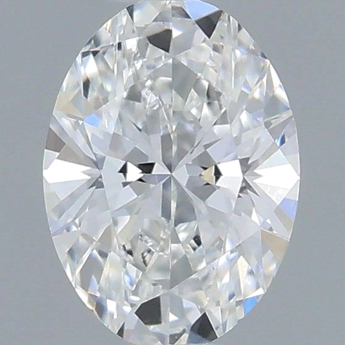 0.3 carat F-VVS2 Natūralus Oval Deimantas (1)