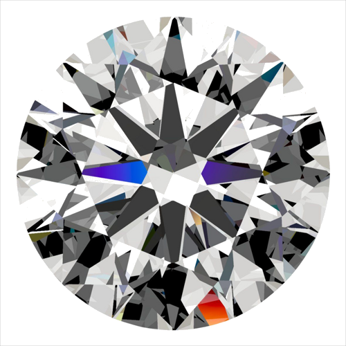 0.36 carat G-IF Excellent cut Natūralus Round Deimantas (1)