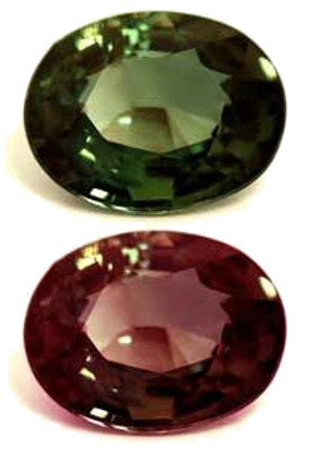 1.12 carat GREEN Oval Alexandrite (1)