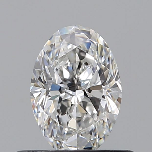 0.51 carat F-VS2 Natūralus Oval Deimantas (1)