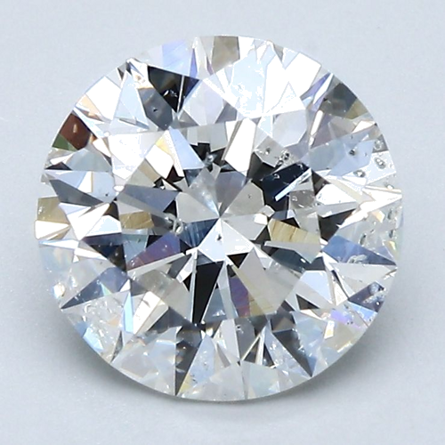 2.4 carat G-SI2 Excellent cut Natūralus Round Deimantas (1)