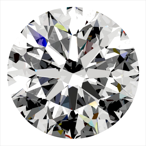 0.36 carat D-VVS2 Excellent cut Natūralus Round Deimantas (1)