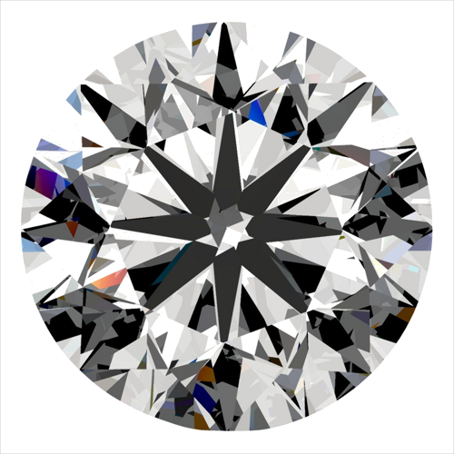 0.3 carat H-SI2 Very Good cut Natūralus Round Deimantas (1)