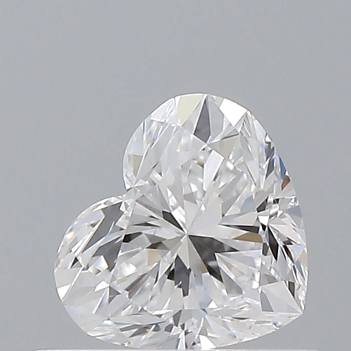 0.5 carat D-IF Natūralus Heart Deimantas (1)
