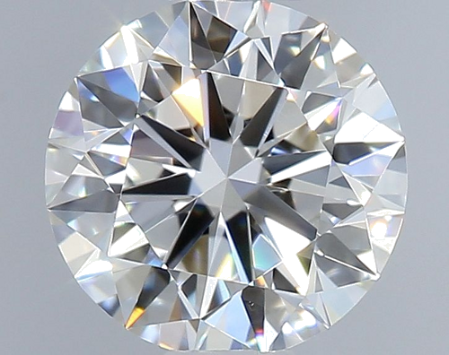 0.4 carat F-VVS1 Excellent cut Natūralus Round Deimantas (1)