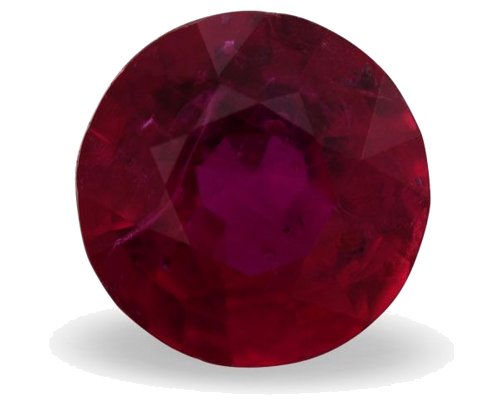 0.58 carat RED Round Rubinas (1)