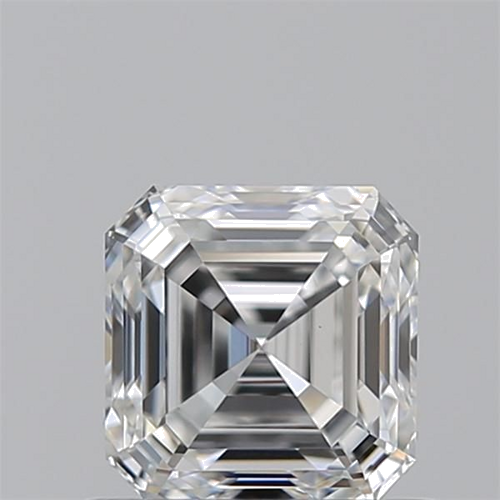 0.8 carat E-VS1 Natūralus Asscher Deimantas (1)