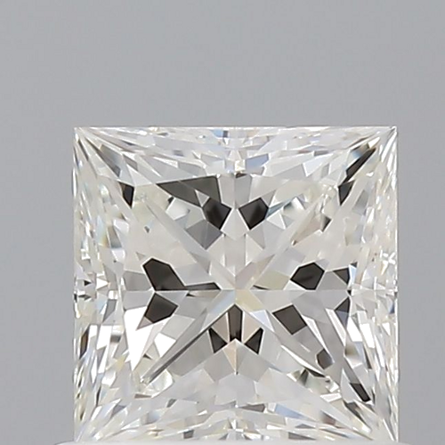 0.66 carat H-VS1 Natūralus Princess Deimantas (1)