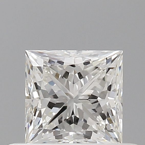 0.5 carat H-VVS1 Natūralus Princess Deimantas (1)