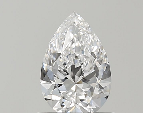 0.7 carat D-VS2 Natūralus Pear Deimantas (1)