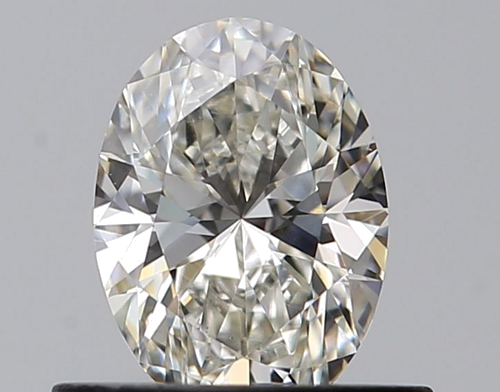 0.57 carat I-VS1 Natūralus Oval Deimantas (1)